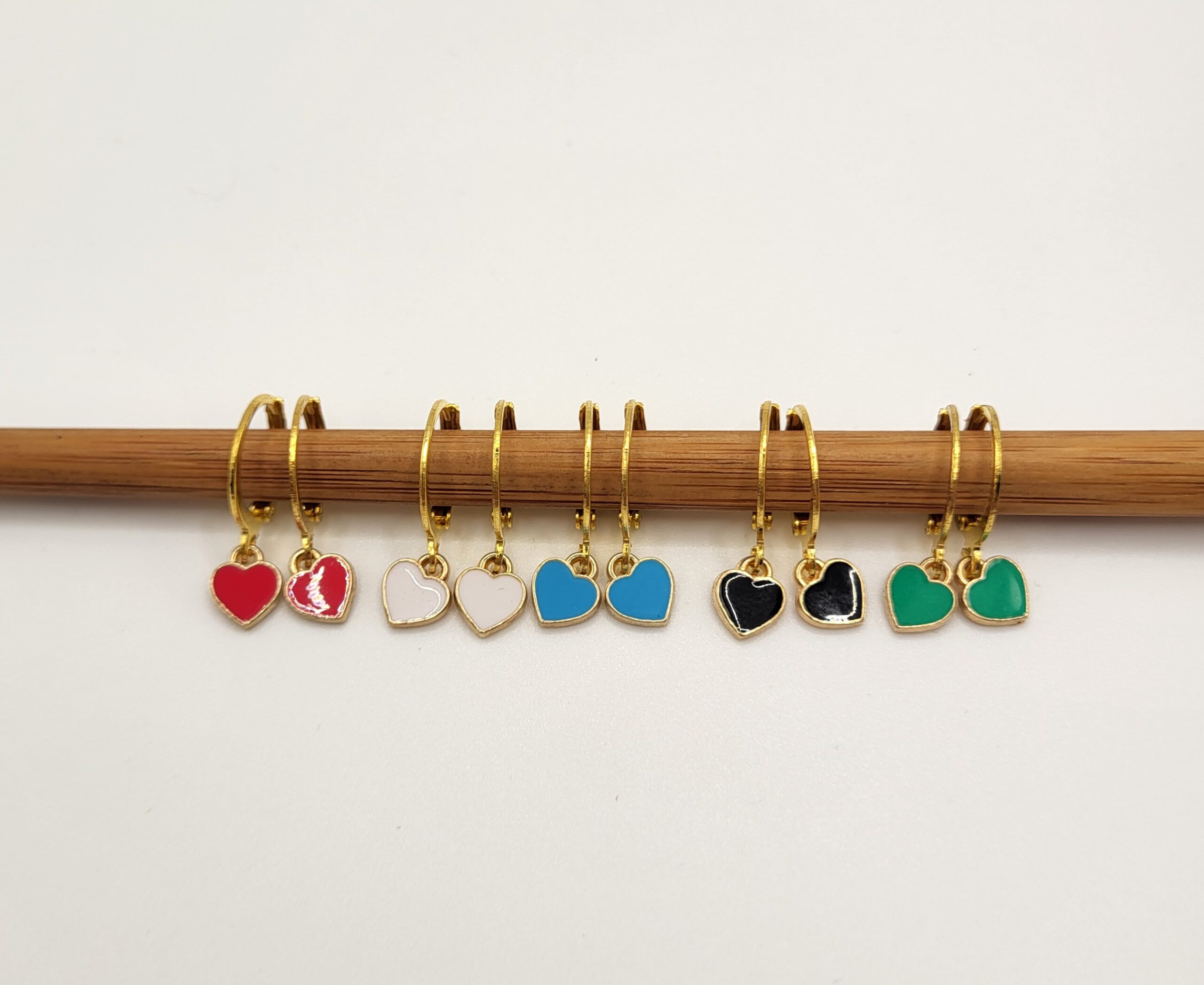 Oorringen met hartje