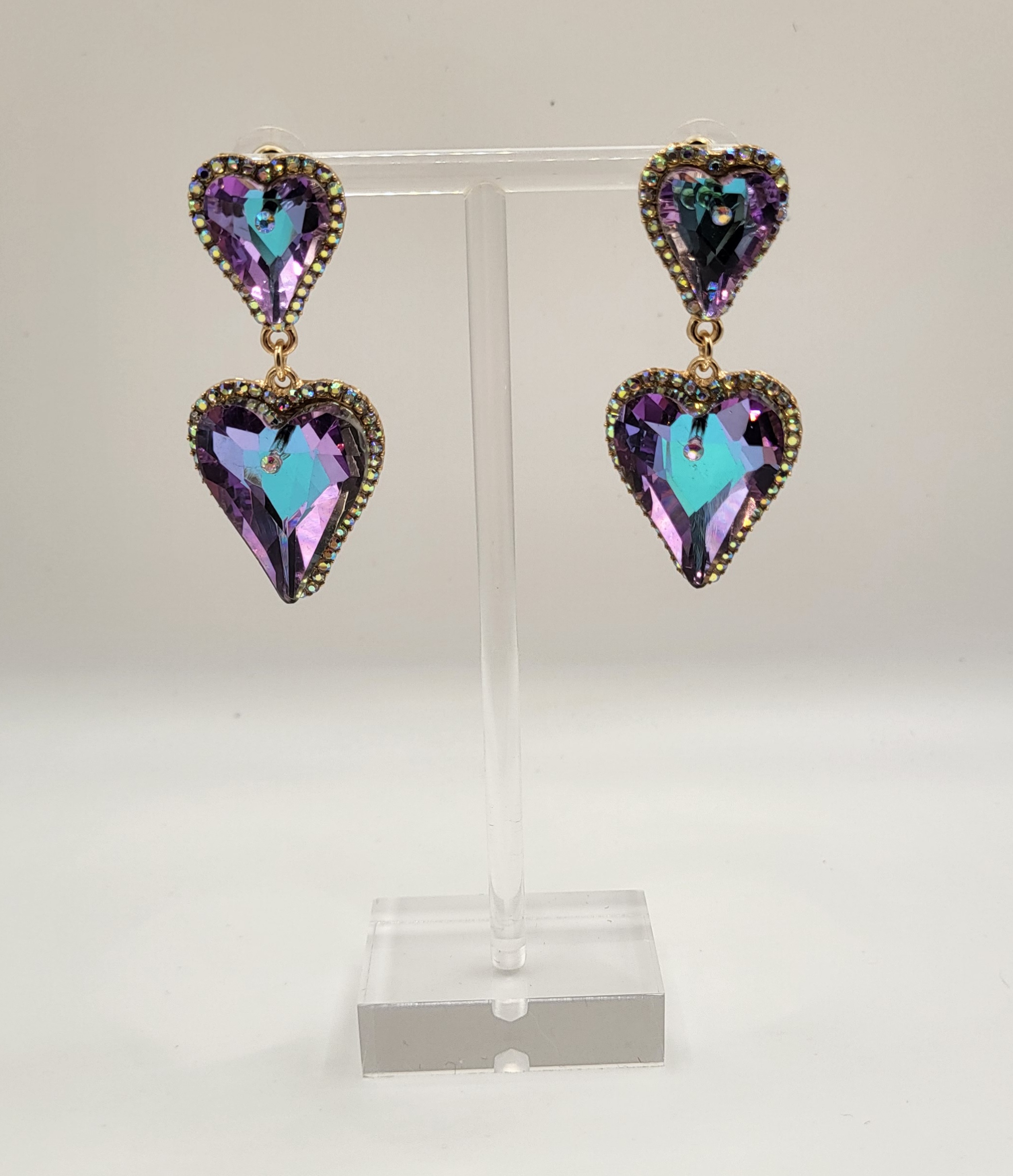 Oorhangers hartjes - Afbeelding 2