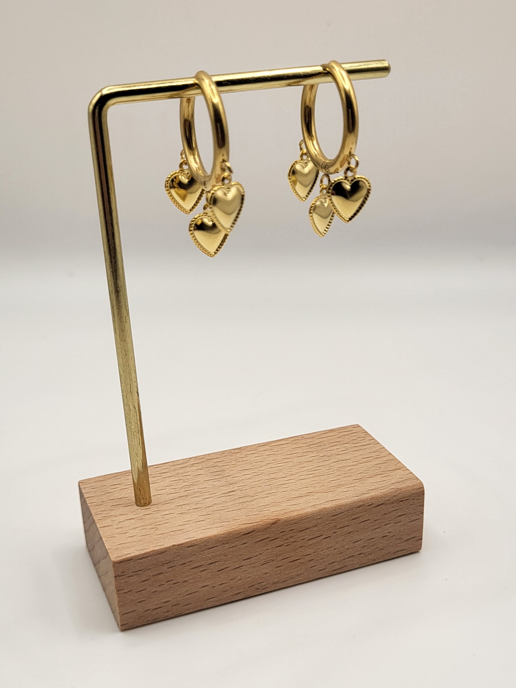 Oorringen met hartjes