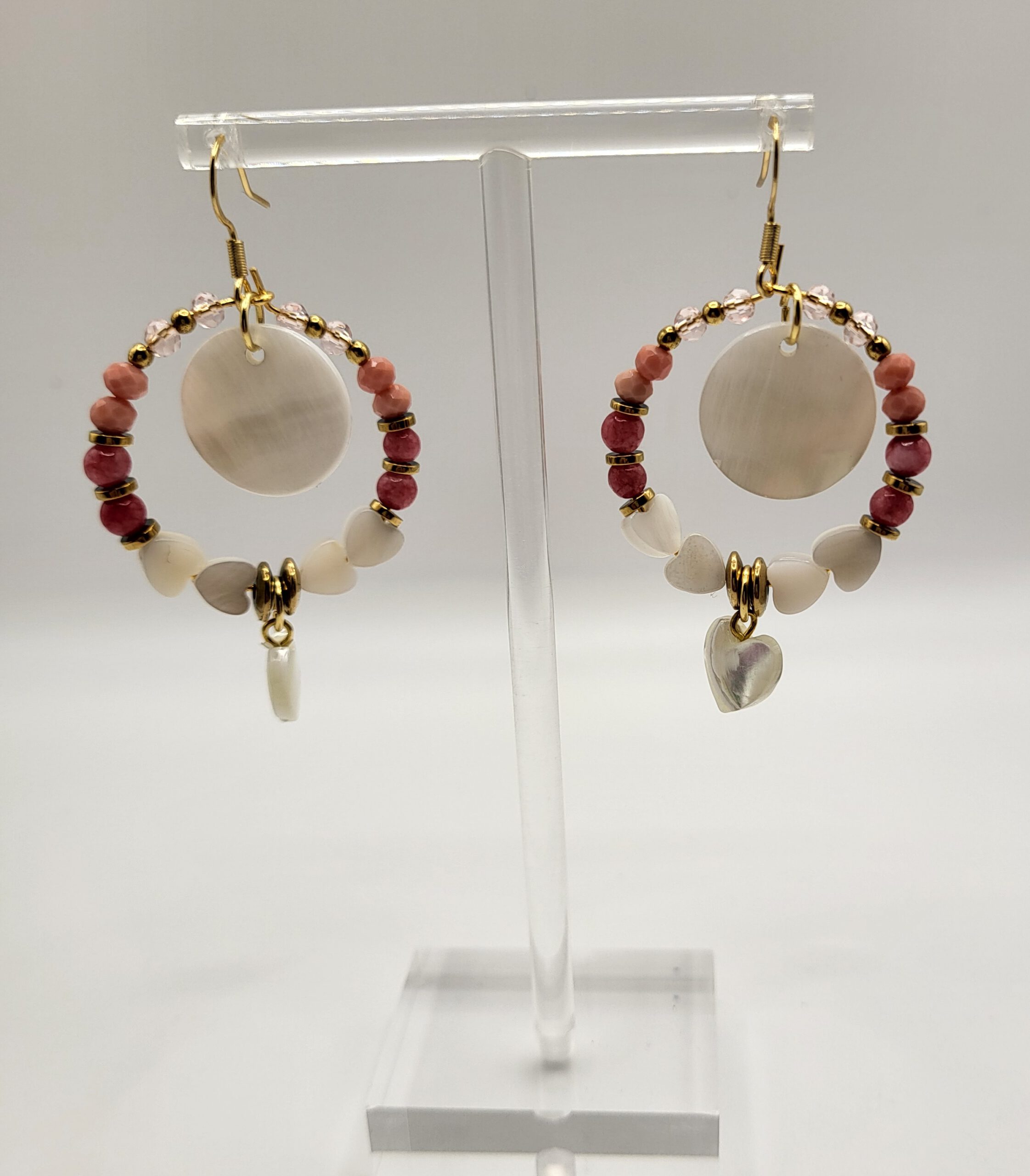 Oorbellen boho shell - Afbeelding 3
