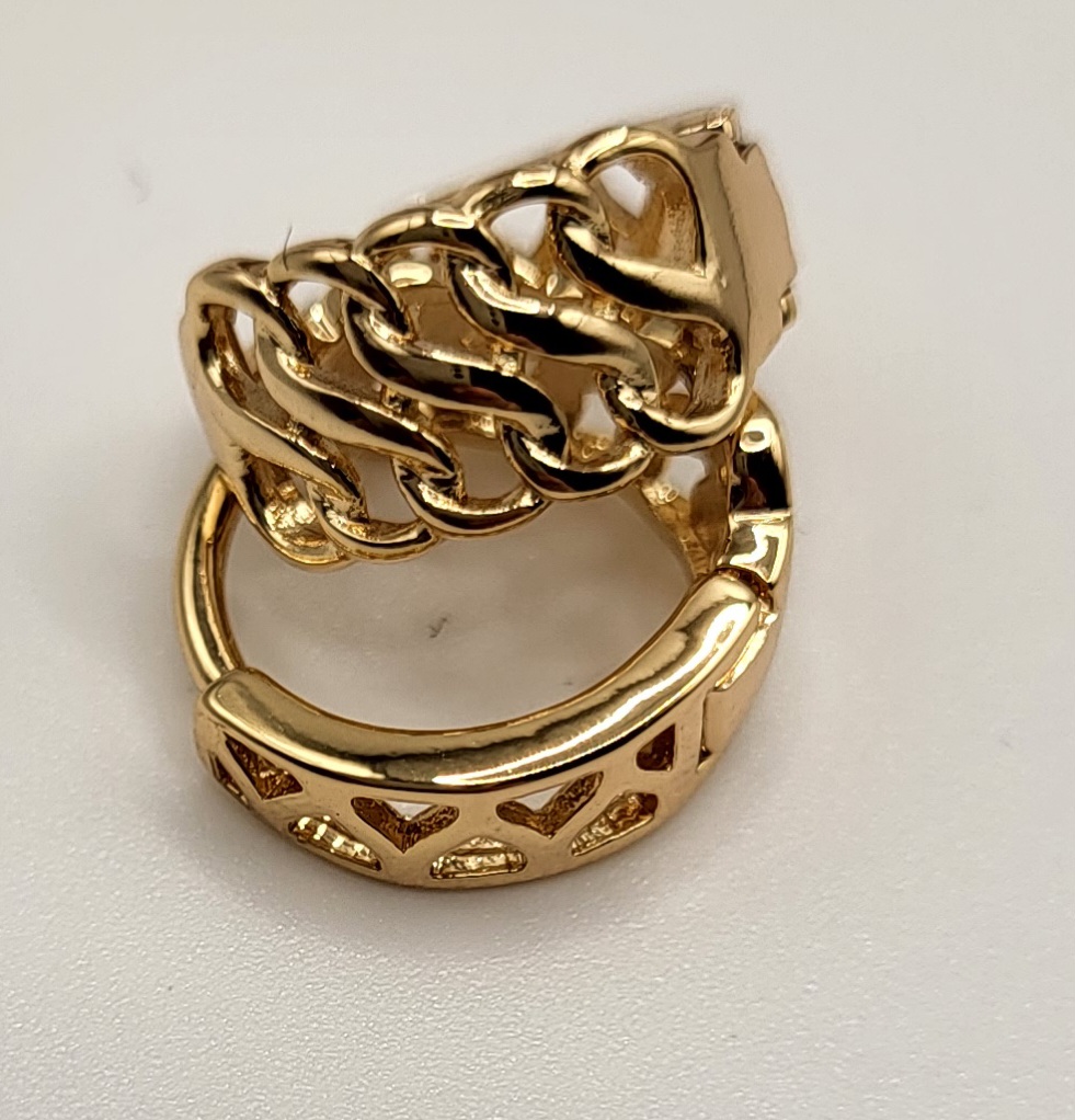 Brede oorringetjes - Afbeelding 2