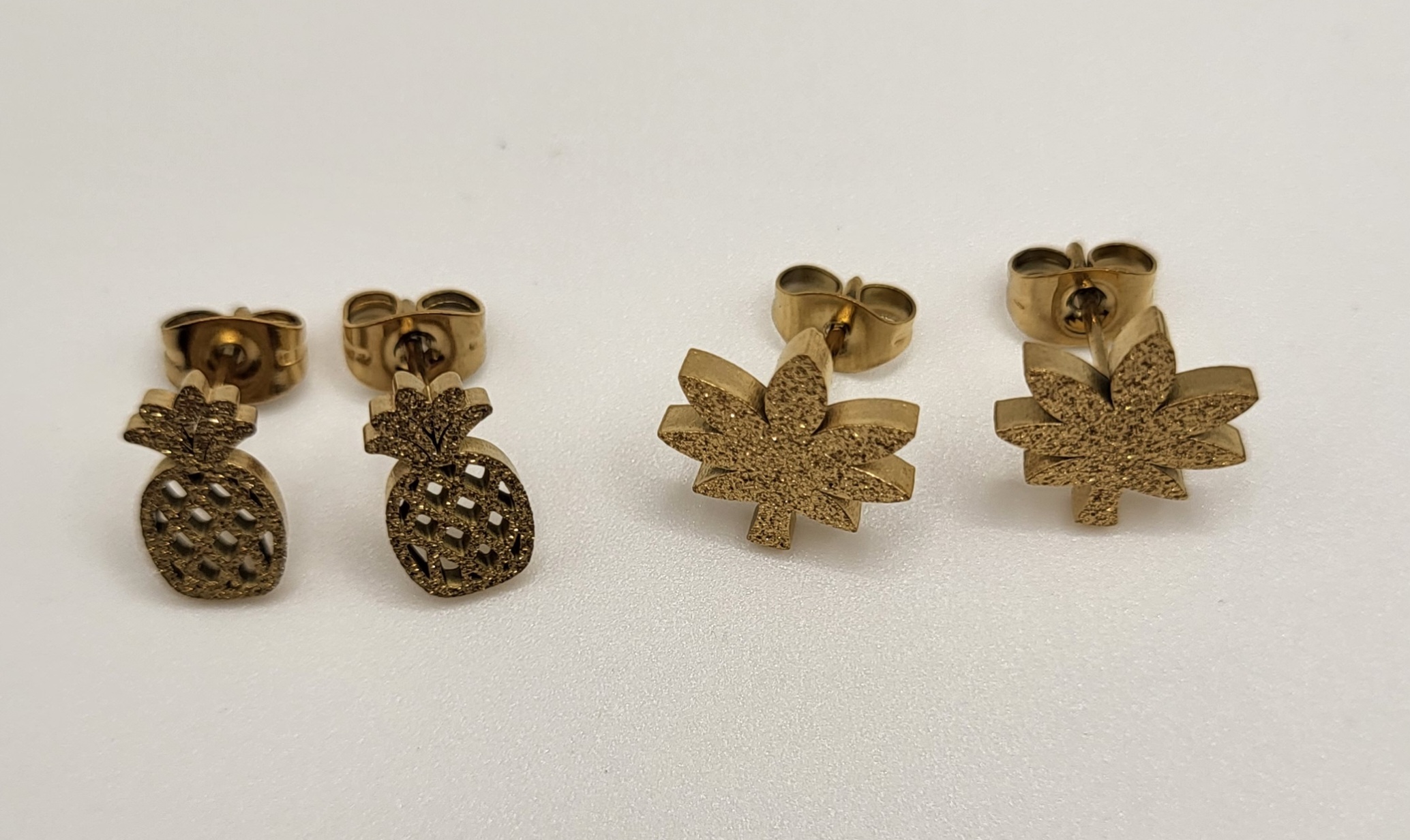 Oorsteker setje "Tropical glitter" - Afbeelding 2