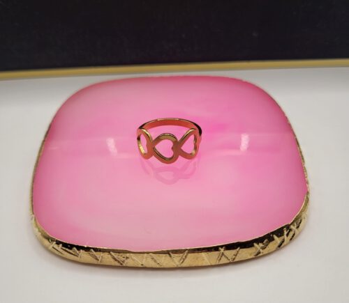 Ring met 3 hartjes