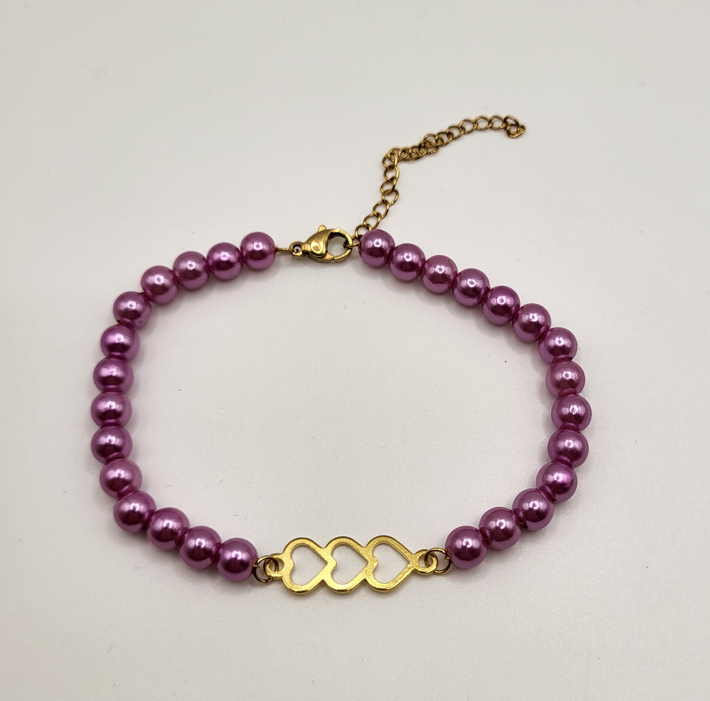 Gekleurde kralenarmband - Afbeelding 8