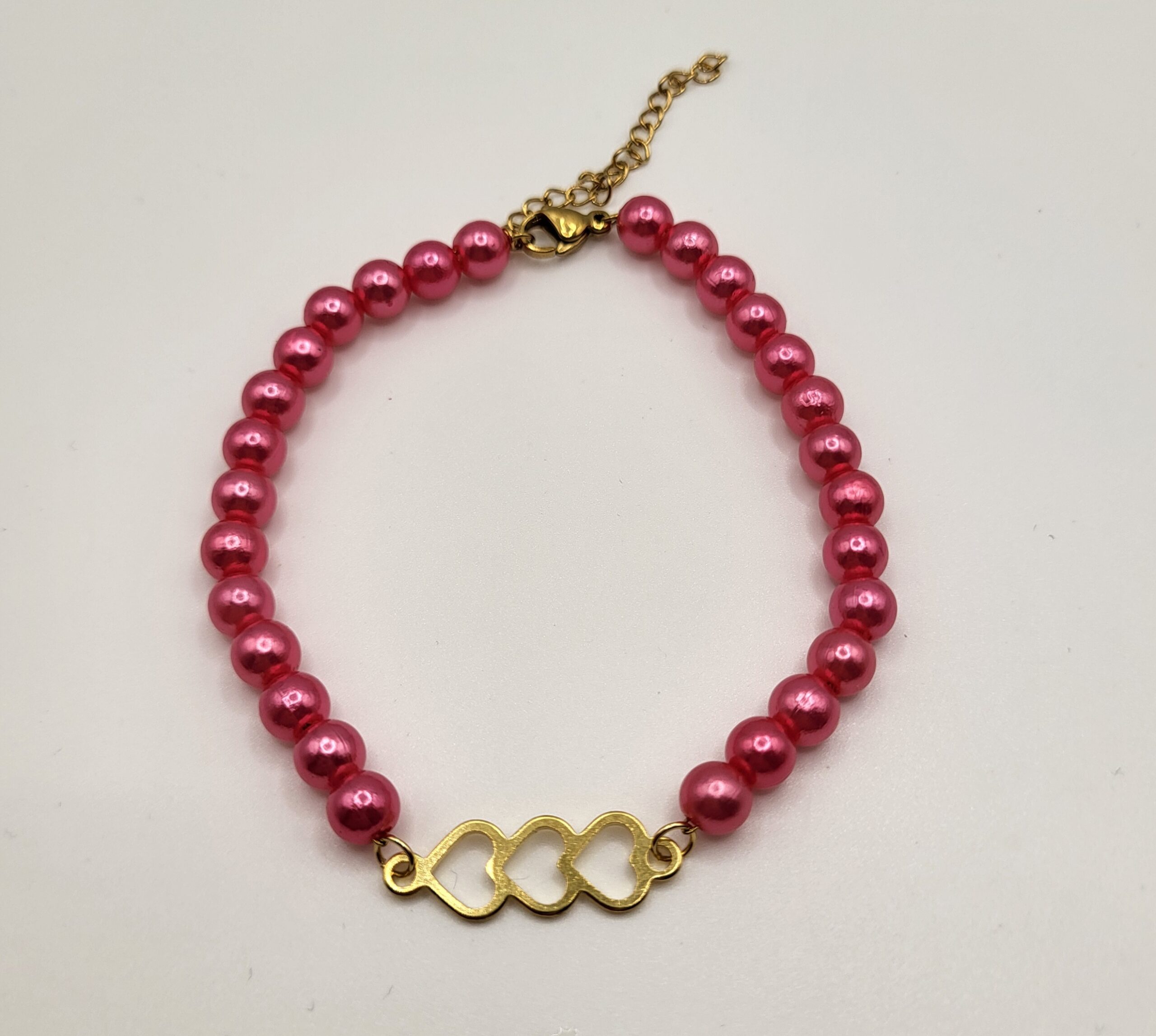 Gekleurde kralenarmband - Afbeelding 4