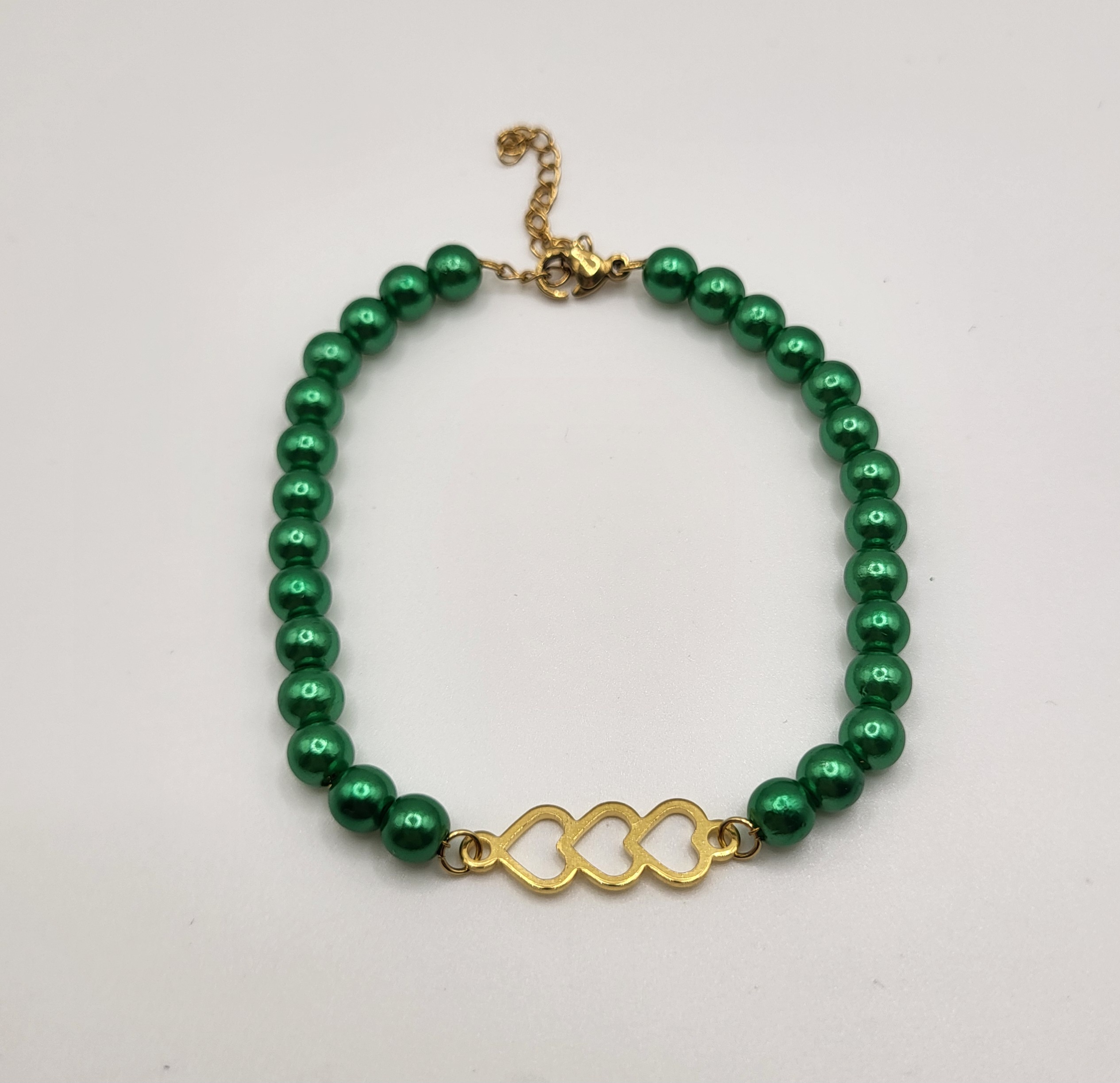 Gekleurde kralenarmband - Afbeelding 3